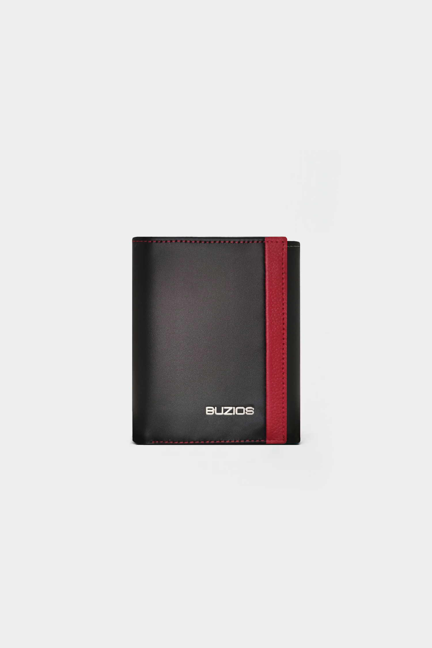 Buzios-side-line-trifold-billetera-elegante-rojo